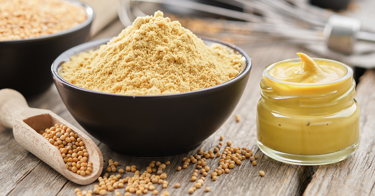 Mustard in seed, powder and sauce form